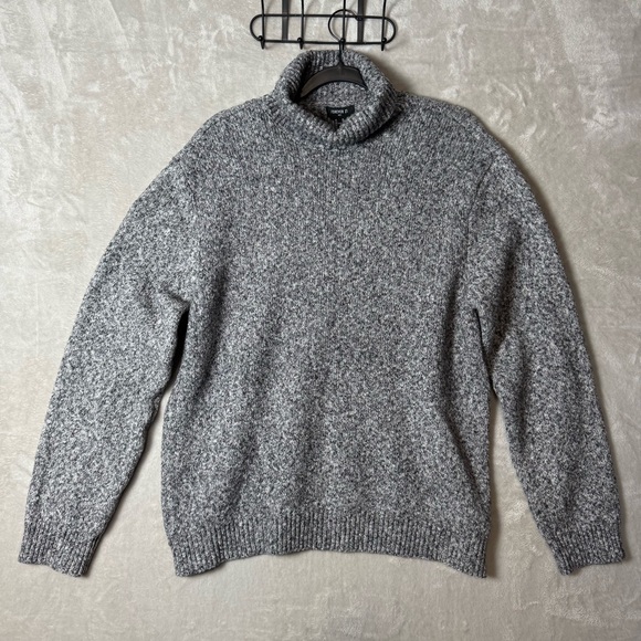 Forever 21 Other - Forever 21 Men’s Gray Marled Turtleneck Sweater | Size XL | Cozy Knit